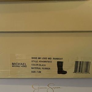 michael kors rain boots